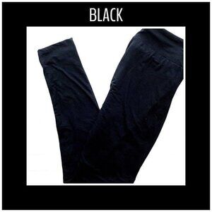 Solid Black Leggings